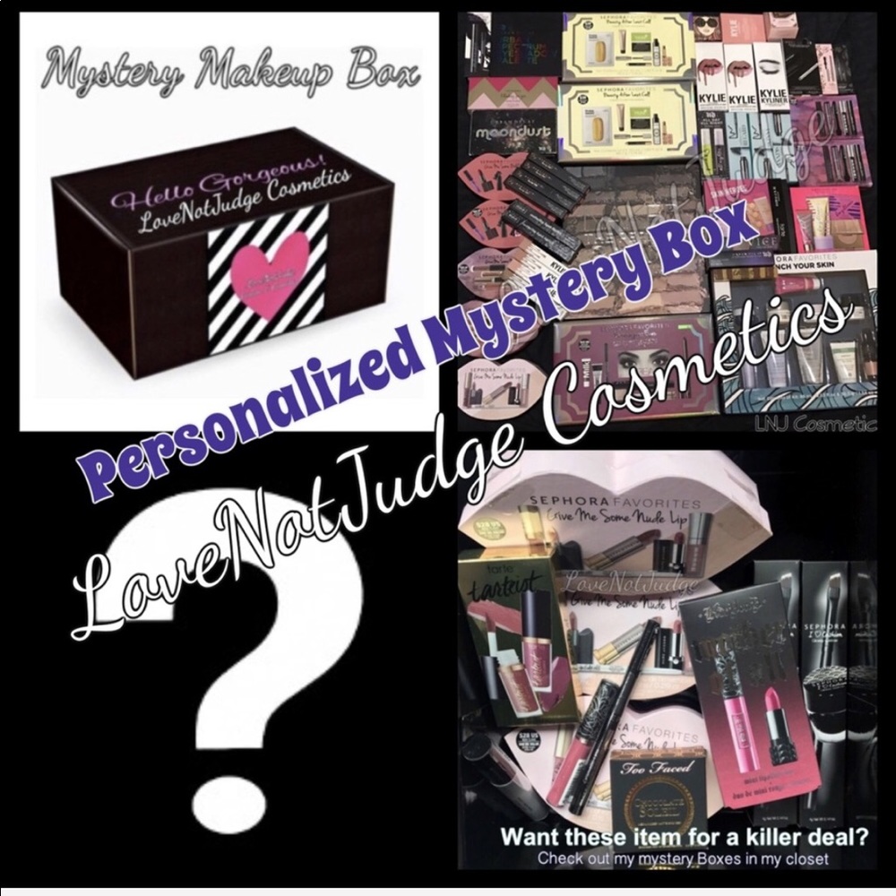 Mystery makeup Box- guaranteed to love & various $